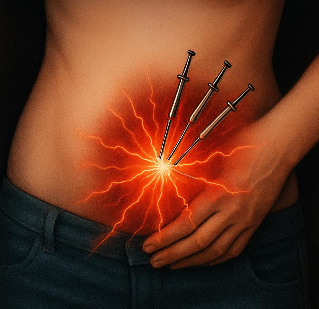 Gefühl wie Nadelstiche im Bauch rechts