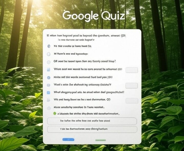 Google Quiz zum Tag der Erde