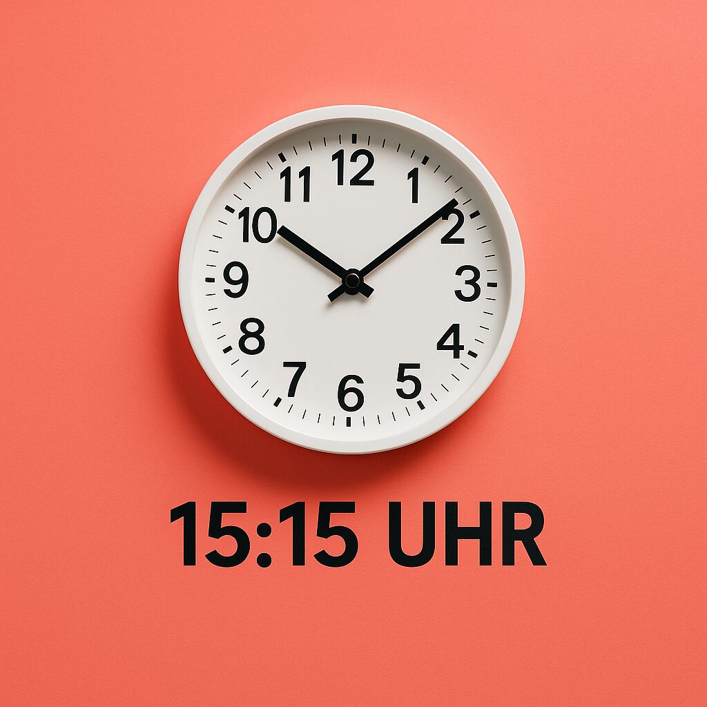 15 15 Uhr Bedeutung - doppelte Uhrzeit? 1 15 15 Uhr Bedeutung - doppelte Uhrzeit