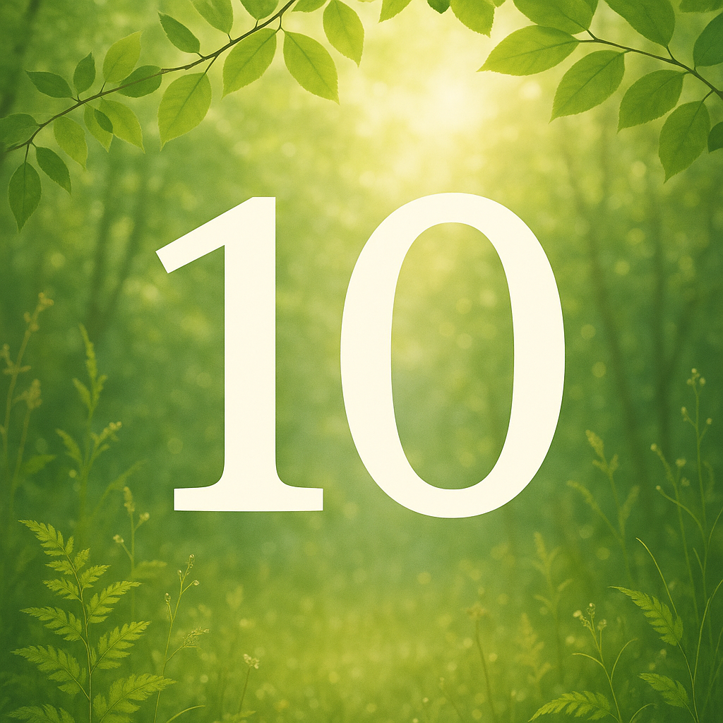 Lebenszahl 10 – Bedeutung, Numerologie und spirituelle Kraft