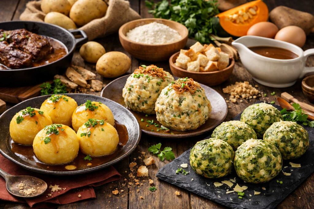 Knödel & Klöße traditionell, modern gedachte Rezepte für Genießer 1 Klöße traditionell, modern gedachte Rezepte für Genießer