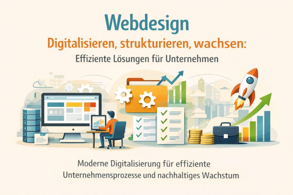 Digitalisieren, strukturieren, wachsen Effiziente Lösungen für Unternehmen