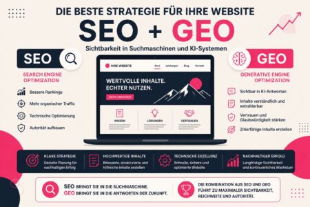 GEO und SEO beste Strategie für deine Website