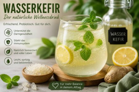 Wasserkefir - der probiotische Wellnessdrink
