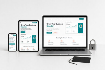 Responsives Website System für den Unternehmenseinsatz auf allen Endgeräten